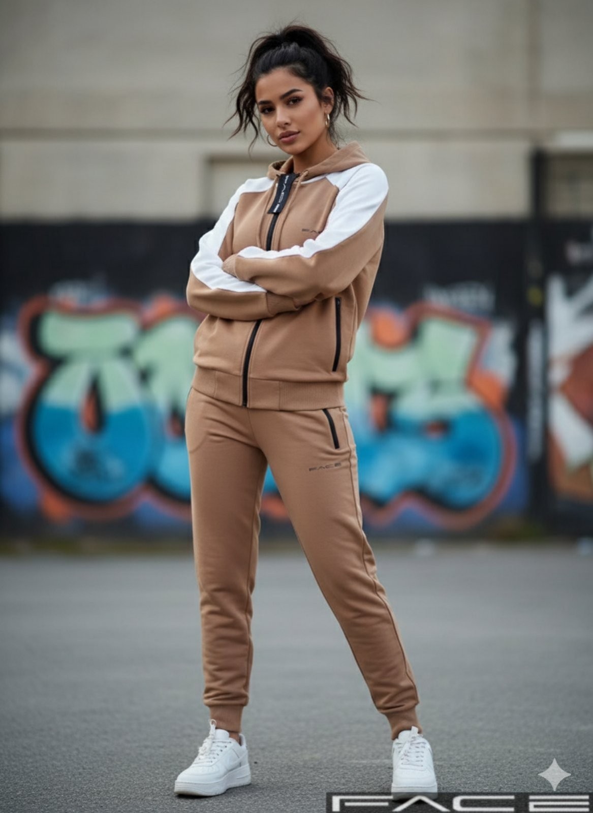 FACE Женски тренерки слим