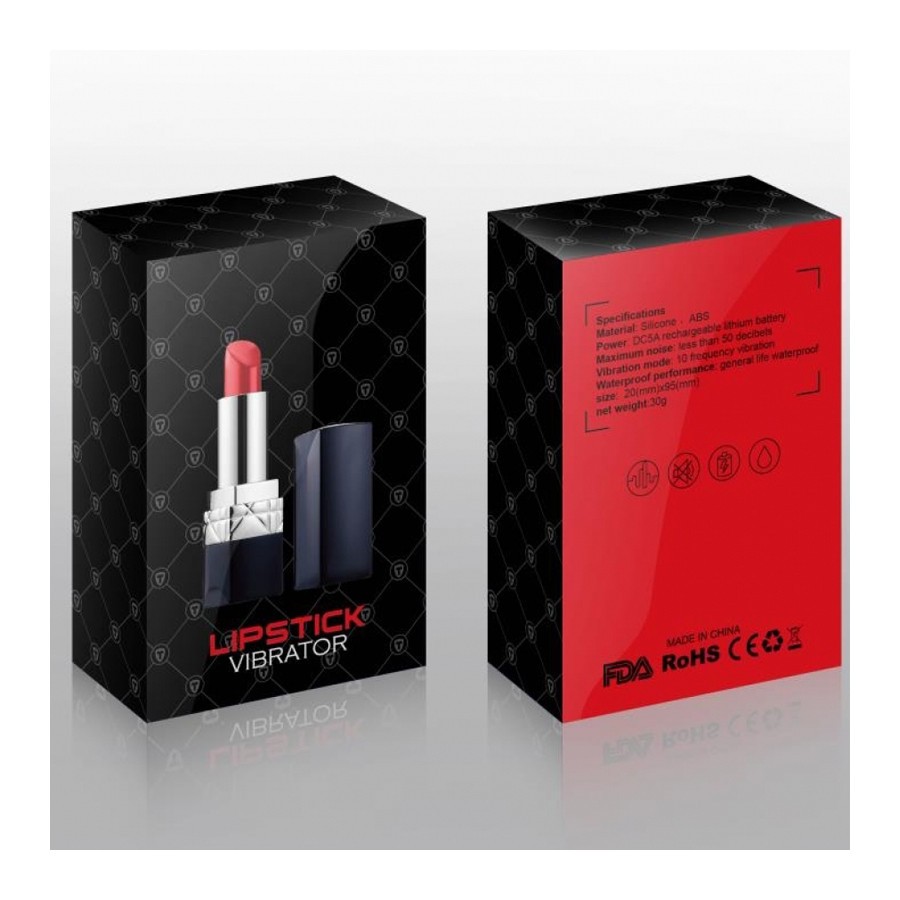 FANTAZIJA Вибратор кармин