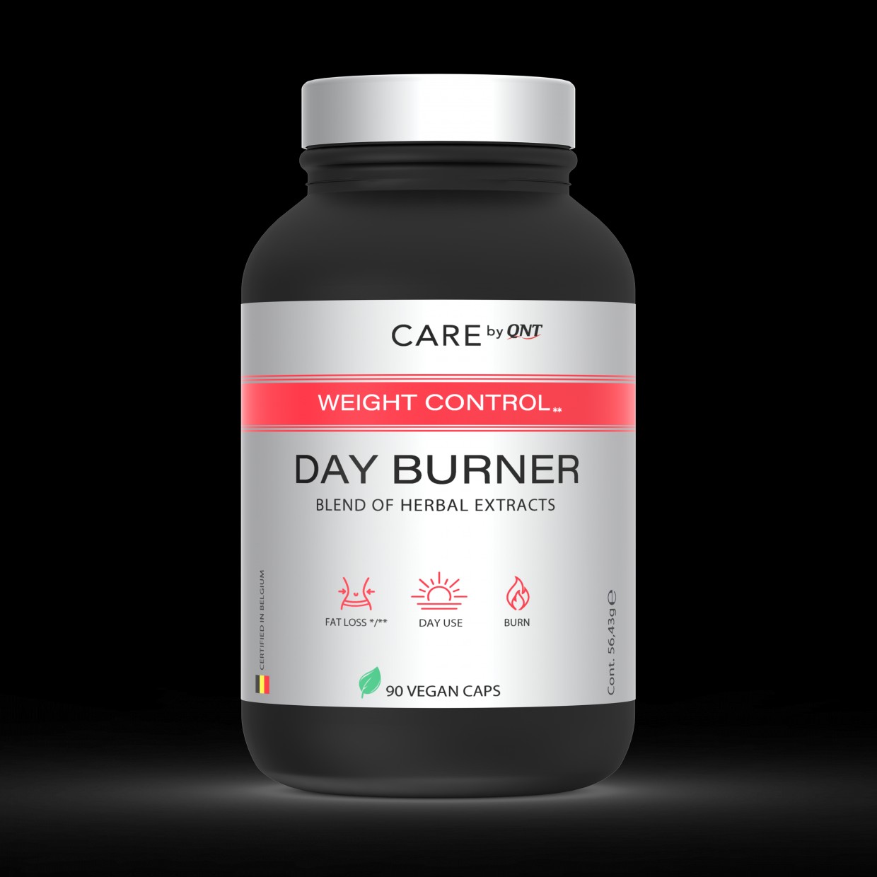 QNT Согорувач на масти DAY BURNER, 90 капсули