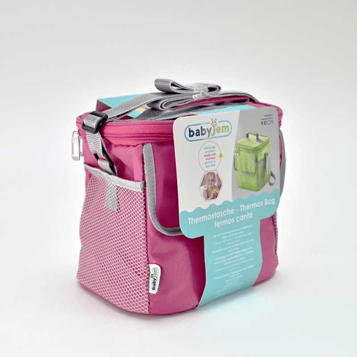BABYJEM Торбица термос розева