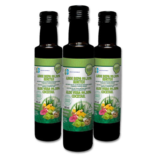 HEALTH REPUBLIC Алое Вера 99.5% коктел, 3x500мл