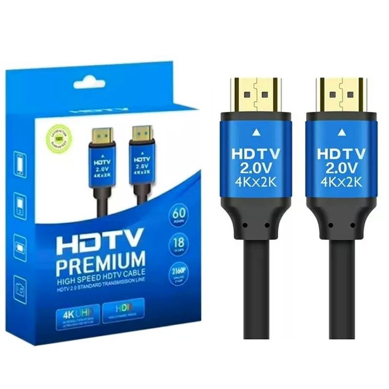 PREMIUM HDMI Кабел Premium 3m Real 4K rev2.0