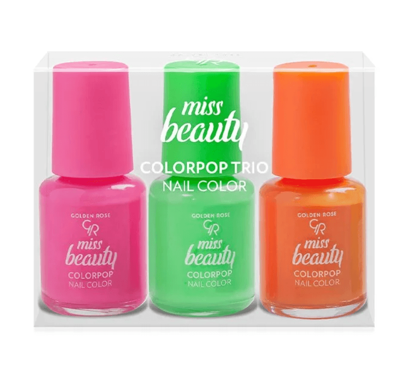 GOLDEN ROSE Лак за нокти Miss Beauty Colorpop 1/3