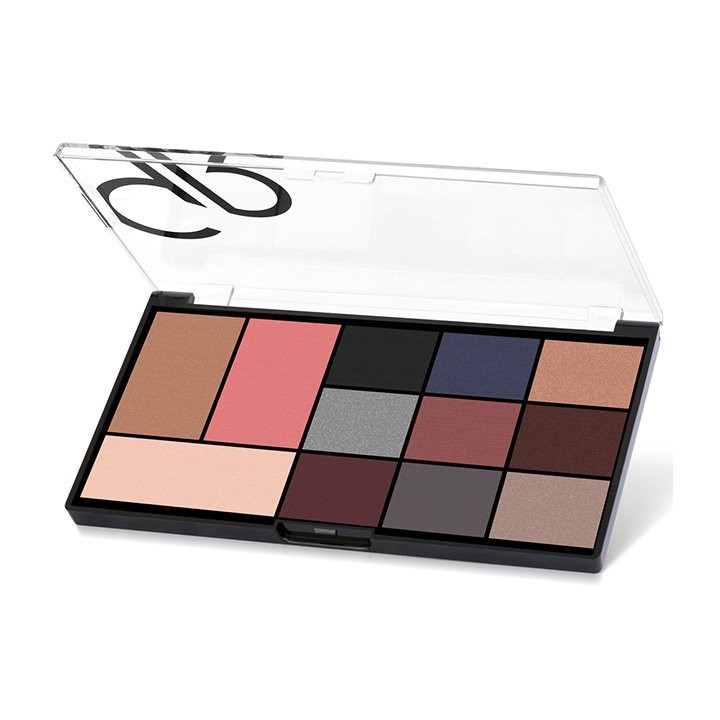 GOLDEN ROSE алета за лице и очи City Style Face & Eye Palette 2 Smokey