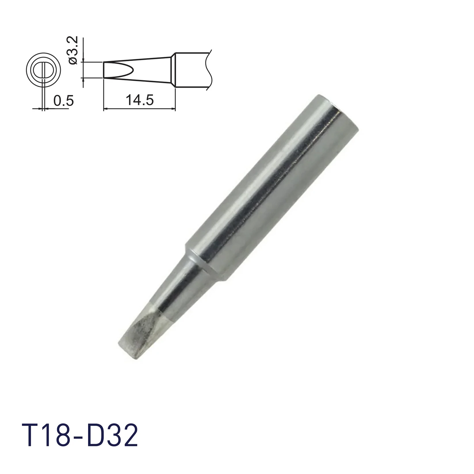 Hakko Врв за лемење  T18-D32