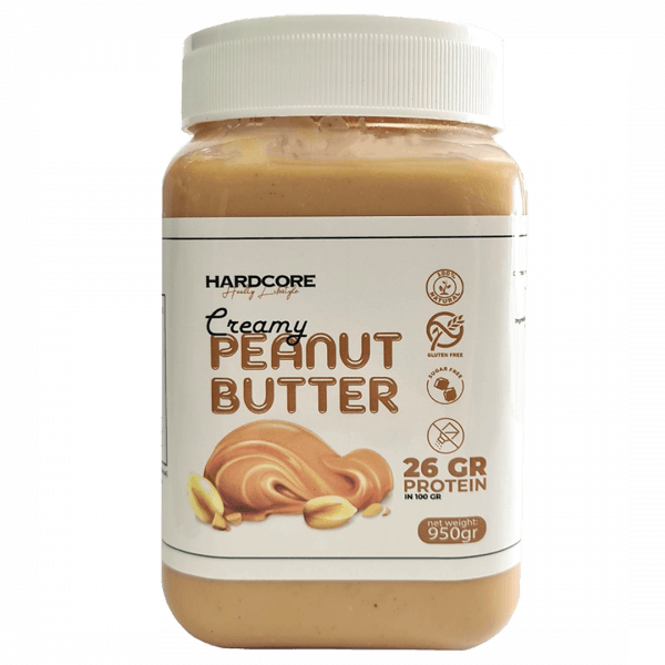 HARDCORE HEALTHY LIFESTYLE Creamy Peanut Butter | 950 gr