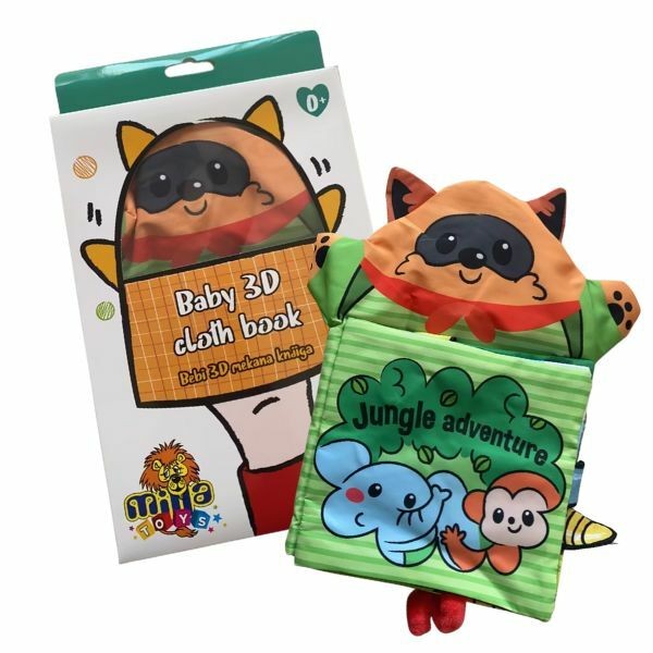 Мека играчка за на рака - Во шумата