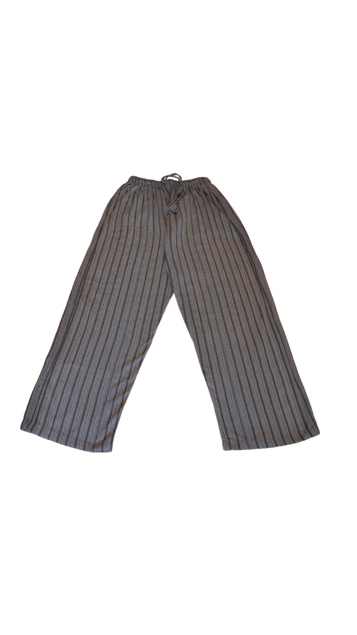 HIPPIE PLANET Пантолони со риги - XXL, сива