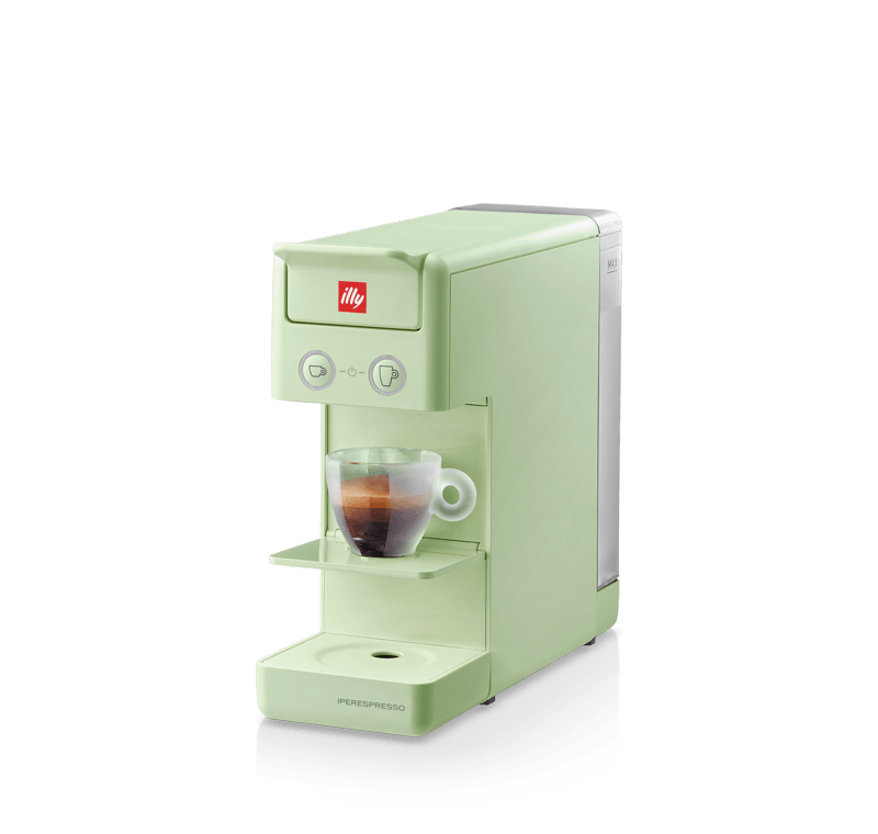 ILLY Espresso апарат Y3.3 Light Green - IPSO HOME