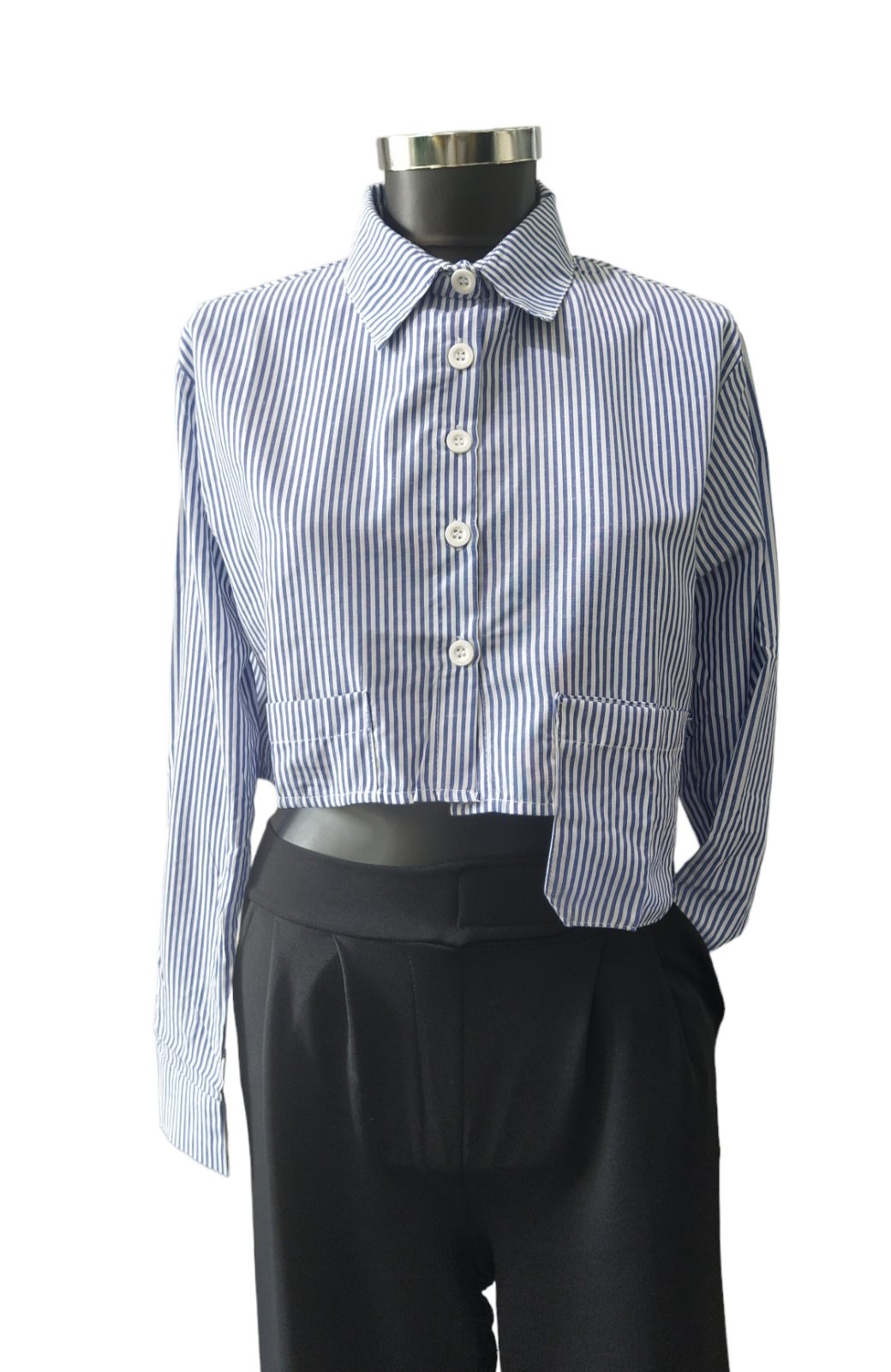 IVERI Кошула плава рига