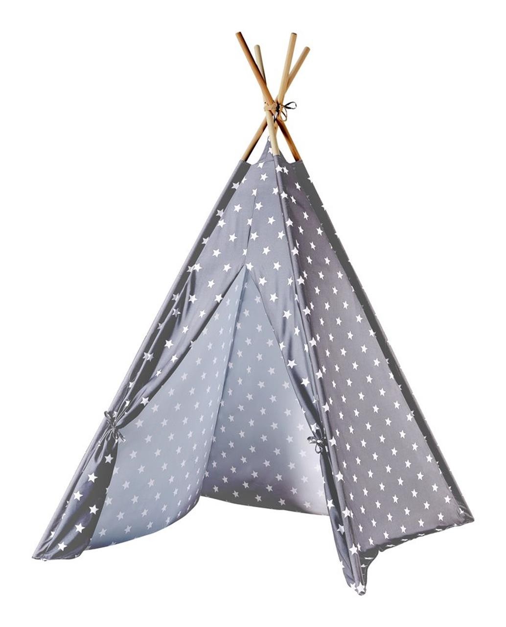JYSK Детски шатор за играње SMINGE 120x148 со dzвезди