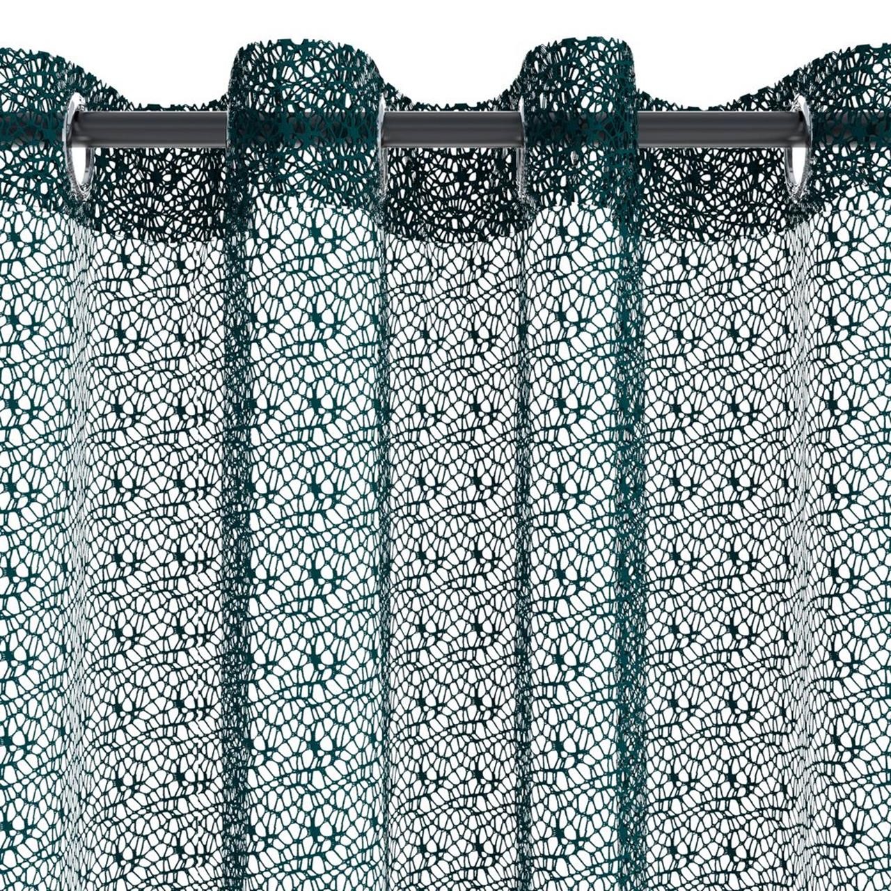 JYSK Завеса LURO 1x140x300 мрежа сина