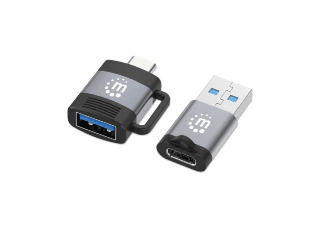 MANHATTAN адаптер 356329 USB 3.0 - USB-C M/F - F/M сет од 2 адаптери