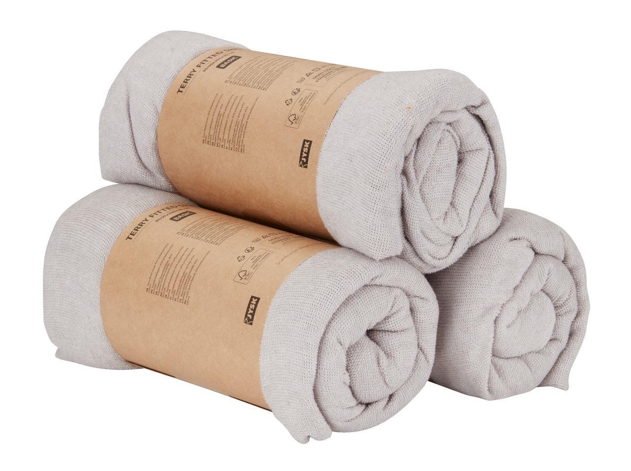 JYSK Чаршав Со Ластик 170/180X200X30Cm Сив