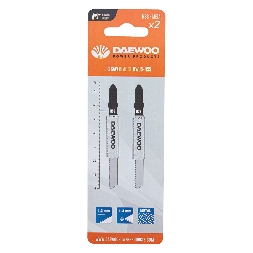 DAEWOO DWJS-HSS Сет за убодна пила 2 парчиња HSS