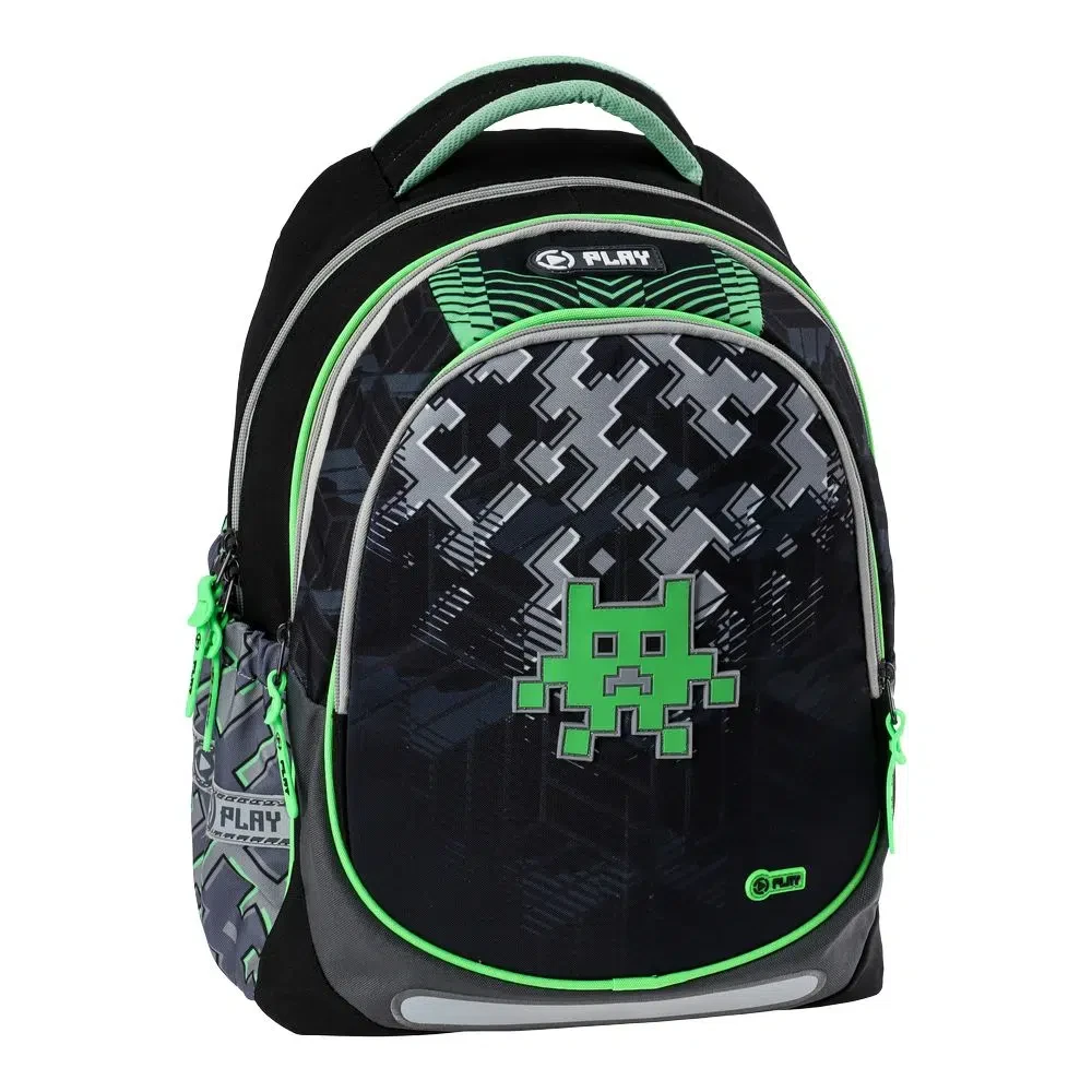 PLAY Maxx Army craft Ranac z adečake, Anatomski, Crni