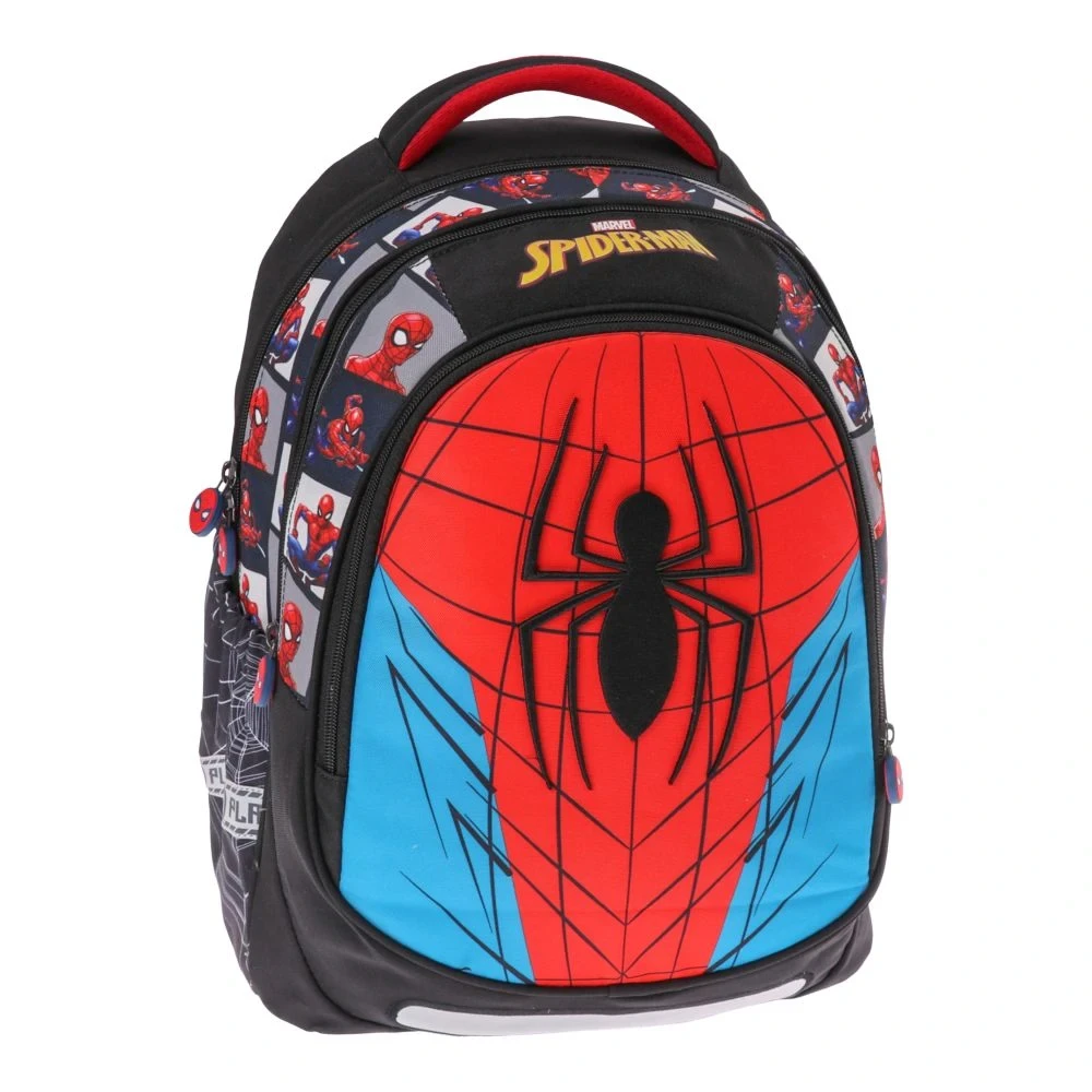 BEST BUY Maxx Spider-Man Mark Ранец за момчиња, анатомски, црн