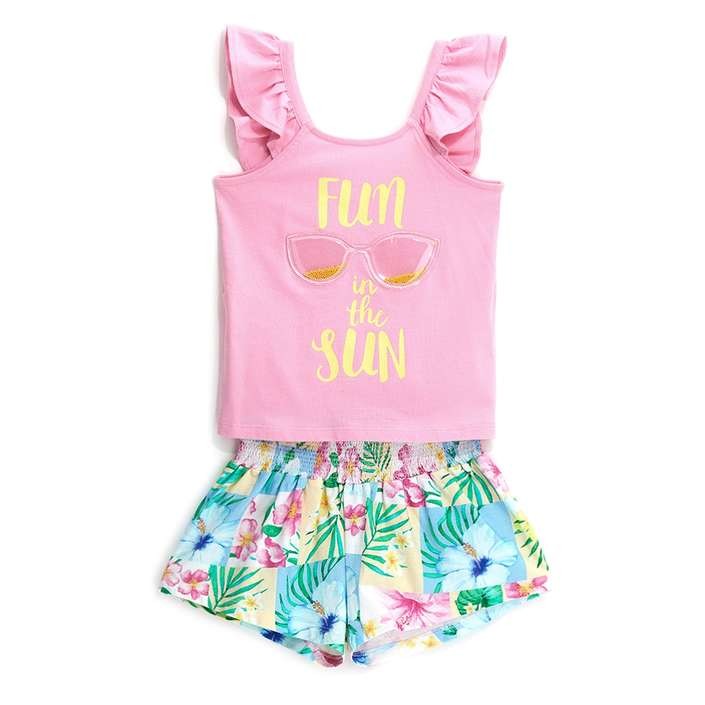 ORIGINAL MARINES Сет бермуди и маица за девојчиња