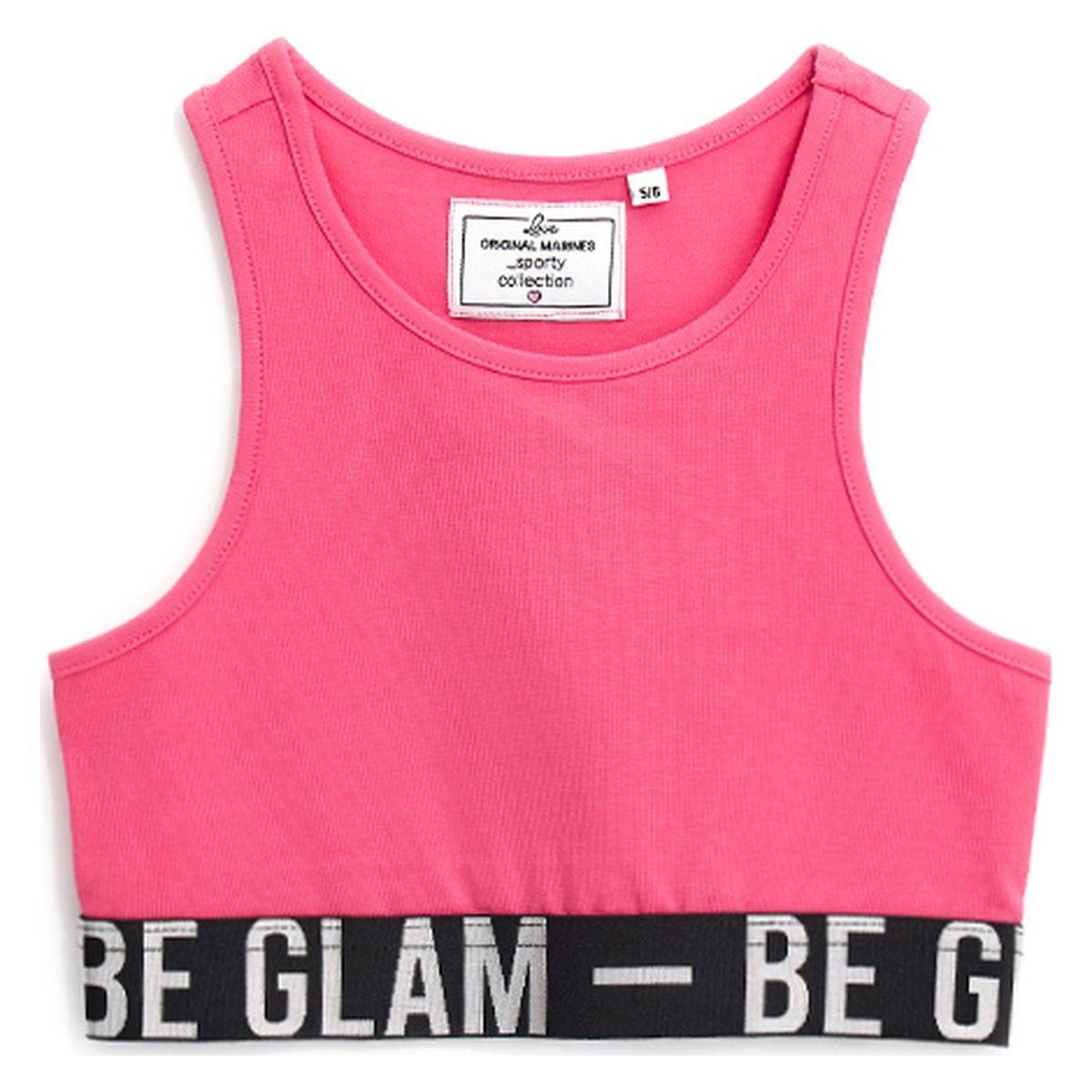 ORIGINAL MARINES Топ маица за девојчиња, Розева