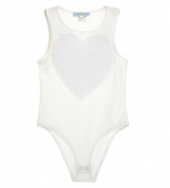 ORIGINAL MARINES Боди за девојчиња, Бела