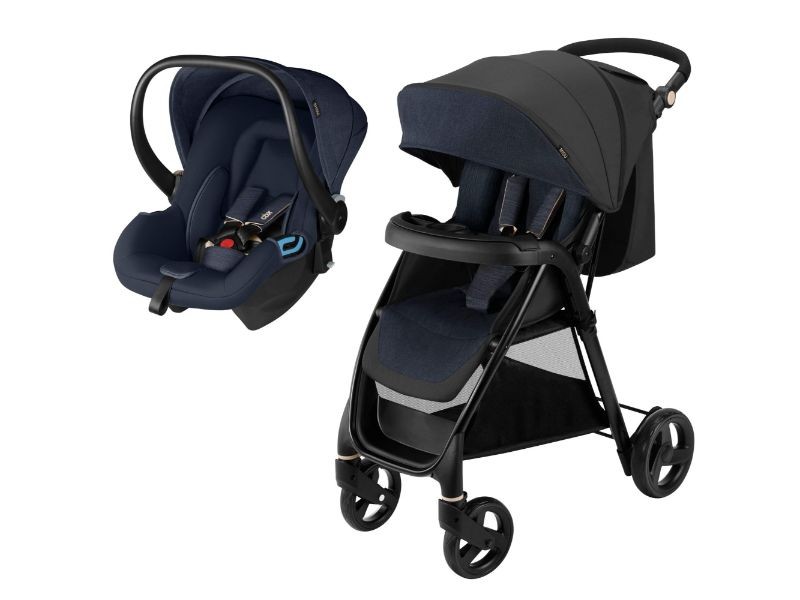 Cbx Количка 2во1 Misu Travelsystem Jeansy сина