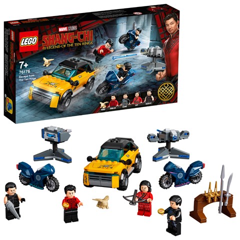 Lego SUPER HEROES Коцки Escape from The Ten Rings​