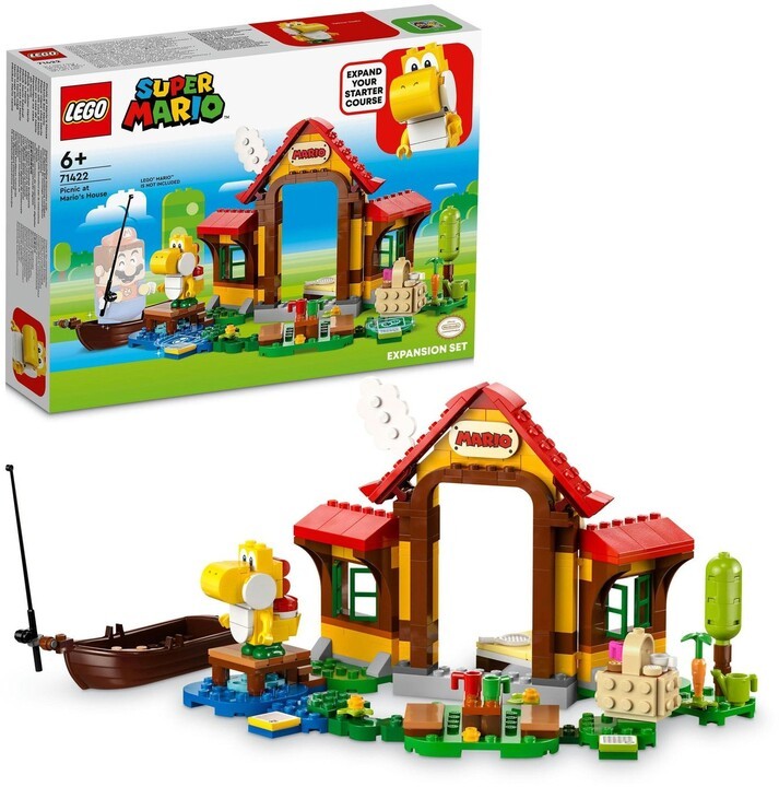 Lego SUPER MARIO Коцки Picnic at Mario's House Expansion Set