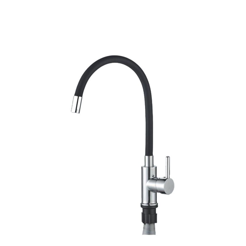 METALAC Мијалник Славина Aquabi  црна флекси