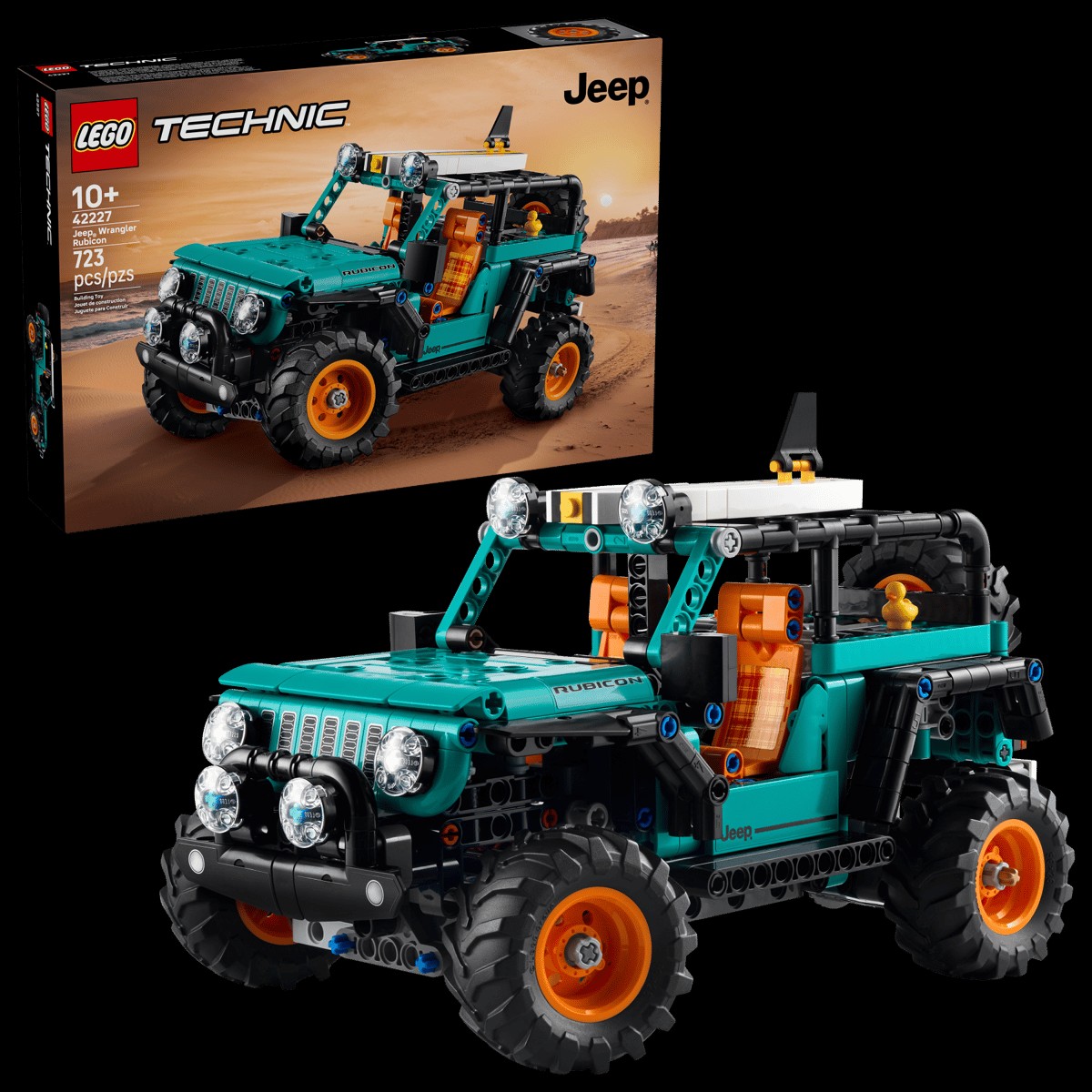 LEGO® Jeep® Wrangler Rubicon SUV 42227