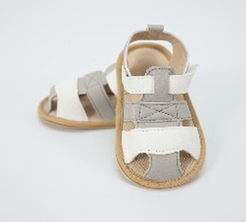 Детски Сандалчиња Сиво Бели
