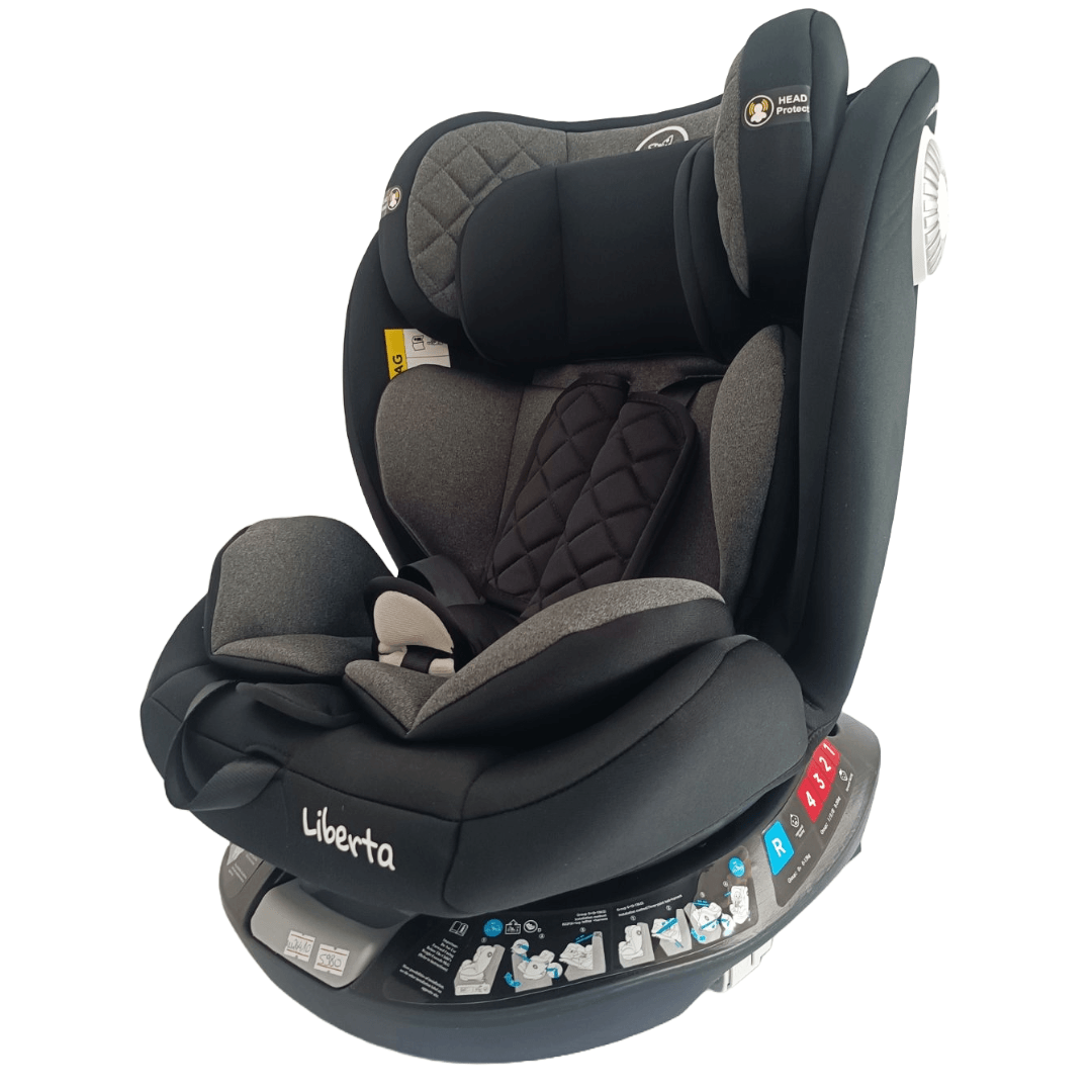 LIBERTA Седиште SIRIUS2 0-36 kg 360° ISOFIX Црно