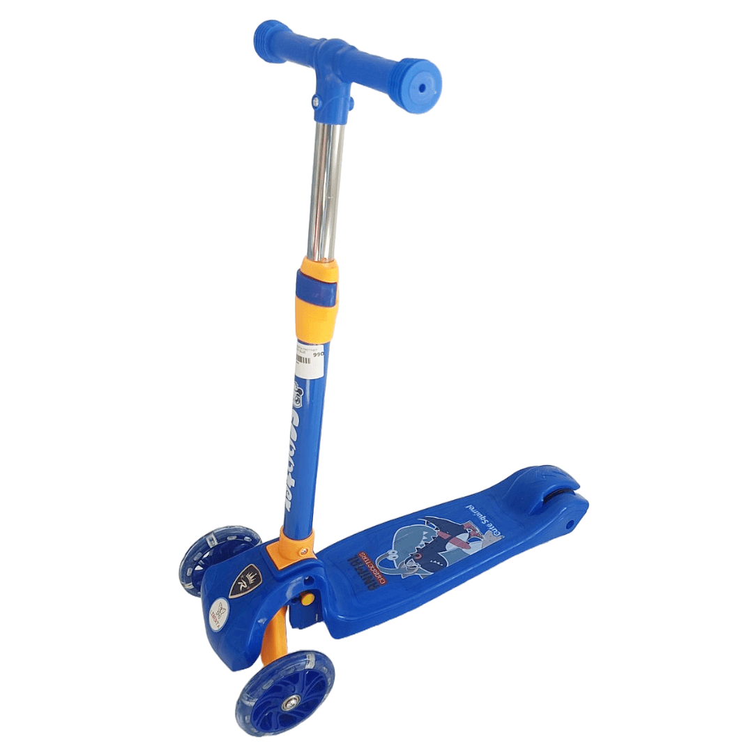 Тротинет за деца - EASY син