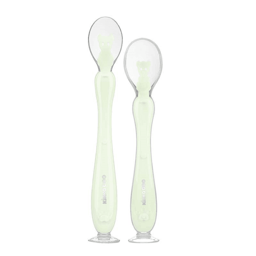 KIKKA BOO Лажички Силиконски Со Вакум 2 Минт