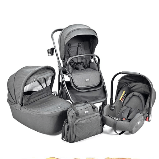 KIKKA BOO Количка Џиани Црна 3 Во 1