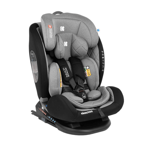 KIKKA BOO Седиште Мултистејџ Темно Сиво Изофикс