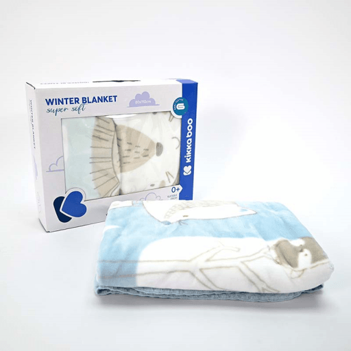 KIKKA BOO Ќебе Литл Фокс 110x140cm