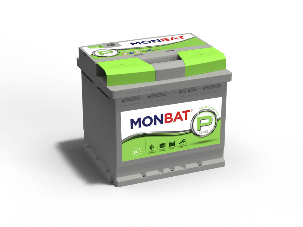MONBAT Акумулатор 12v  53Ah 500A P Десен +