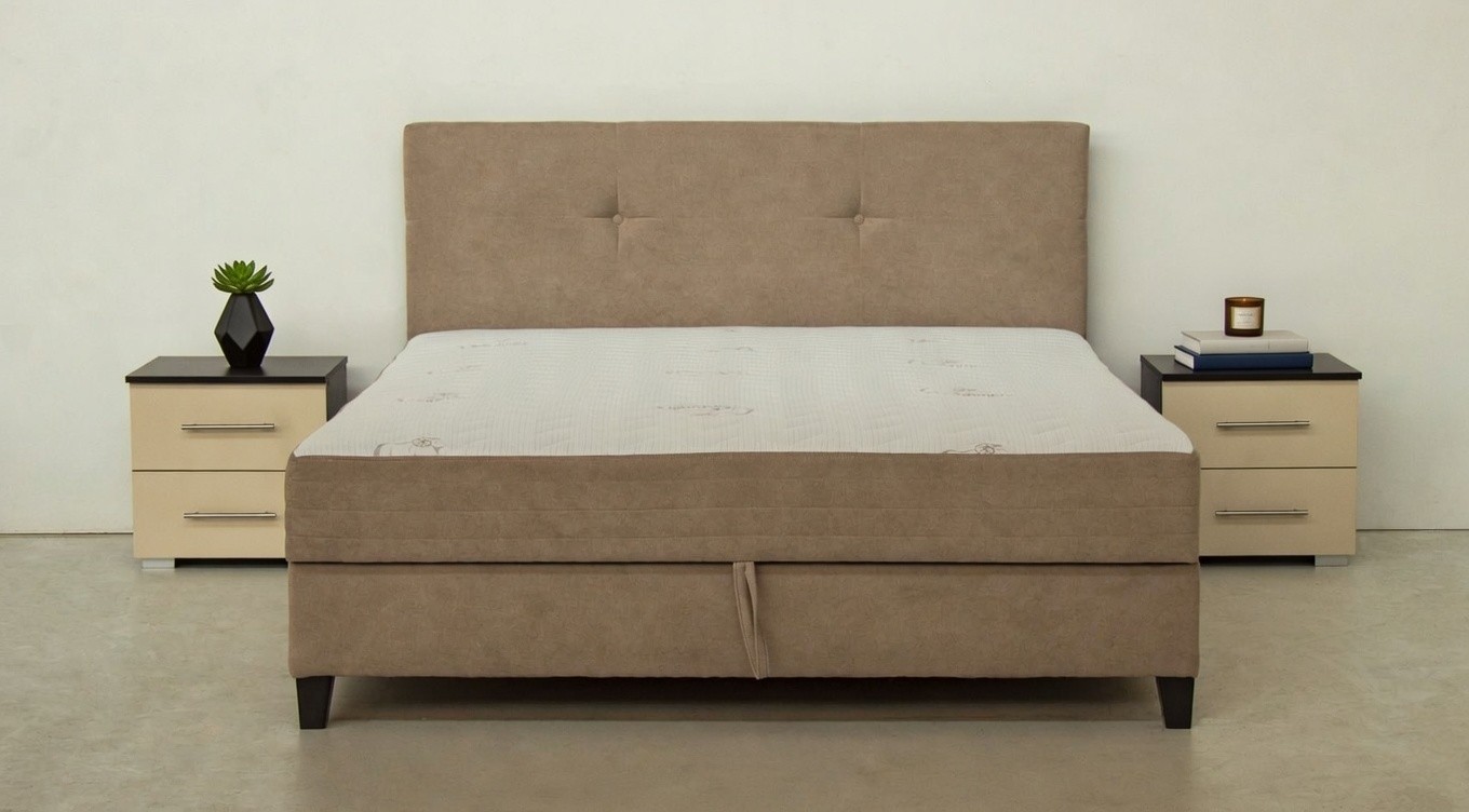 Треска Арес Француски Лежај, Крем, 190X160 Cm