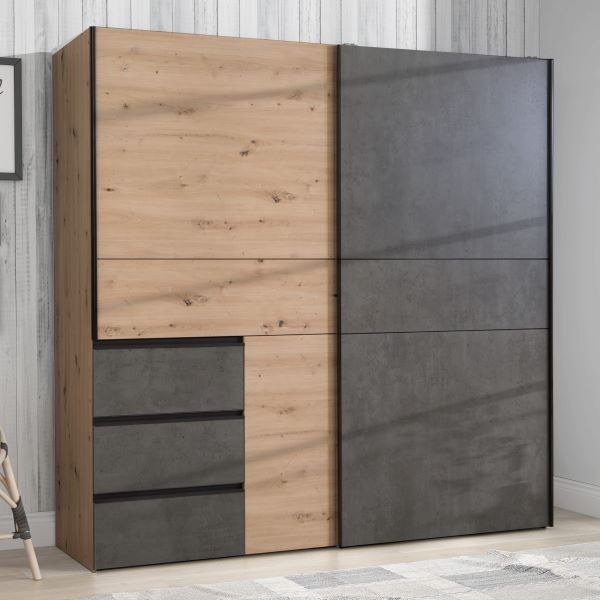 МЕБЕЛ-ВИ Плакар Вин-2, 200, артисан