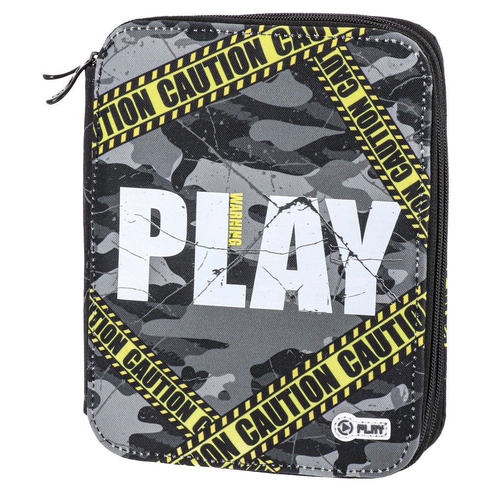 Sazio Double grande, целосна футрола за молив, војник, сива боја