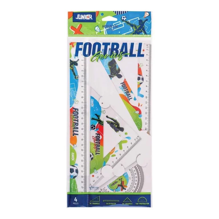 Junior Honun S30, сет линијар, 4K, фудбал, зелено
