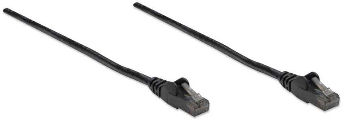 MANHATTAN Мрежна опрема Cat6e CCA, U/UTP, PVC, 10 m, Black 343794