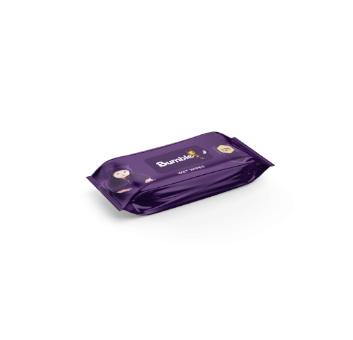 Bumble Влажни марамици х 15