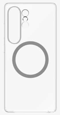 Samsung Магнетна проѕирна футрол за Galaxy S25 Ultra (GP-FPS938SAATW) Transparent