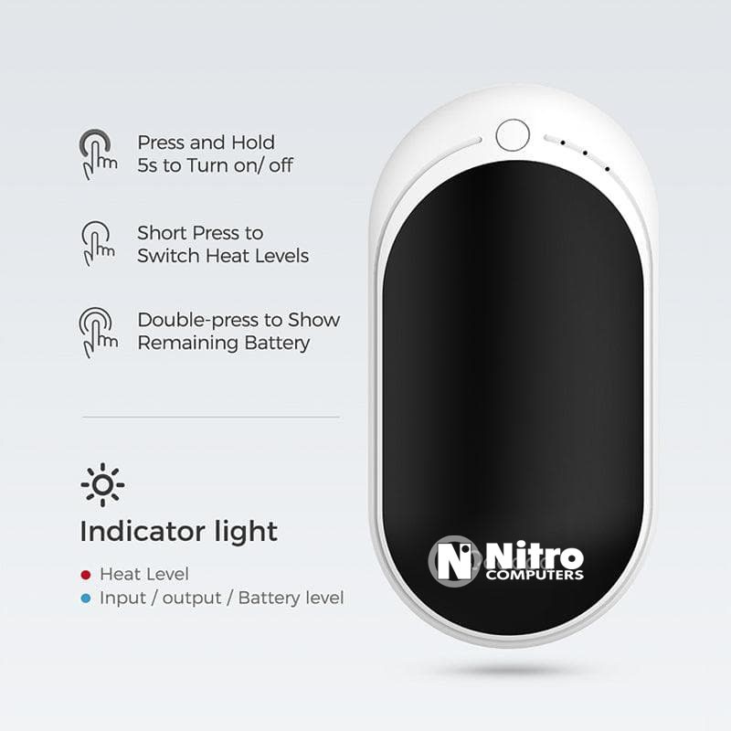 Екстерна батерија и топлач за раце NBATT-WARM 01 5200mAh