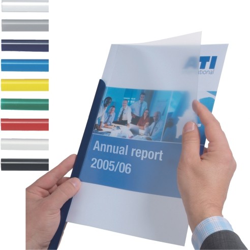 DURABLE Спојка 6мм и корици сет 1/5 ПВЦ