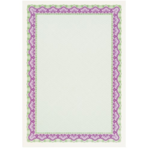 Хартија дсд 1055 А4 1/70 115Гр.За Сертифакати Тиркиз Пурпл