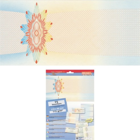 Хартија Осд 4061 А4 1/25 115Гр(-3*210*99)За Ваучери