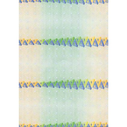 Хартија-Ваучер Осд4063 Зелено-Син