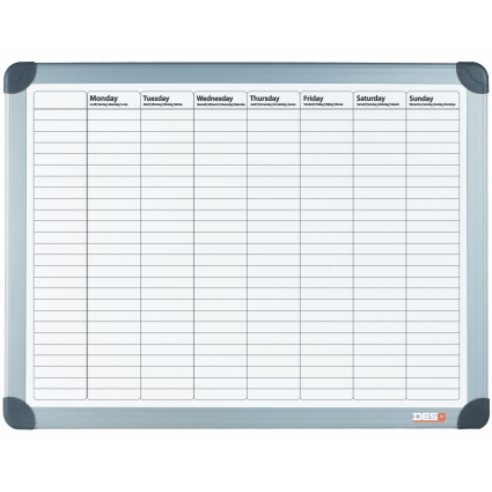 Планер неделен 4121 ѕиден 60*90 метален